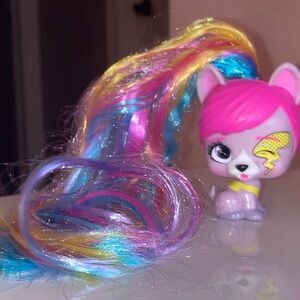 10/$13 small Colorful Toy with Long Rainbow Hair